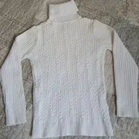 بافت یقه اسکی دخترانه کاملا نو و شیک