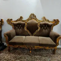 مبل استیل کلاسیک ۹نفره|مبلمان خانگی و میز عسلی|باقرشهر, |دیوار