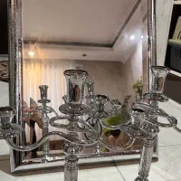 آینه و شمعدان