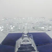 شیرینی خوری کریستال شیک پایه دار