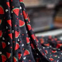 پارچه مخمل‌یلدایی پشت مشکی تخفیفی|لباس|قم, نخودی|دیوار