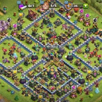 اکانت کلش آف کلنز تان ۱۴ مکس