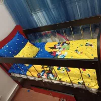 تخت و کمد کودک تا هفت سال|تخت و سرویس خواب|نظرآباد, رسالت|دیوار