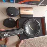 ست کامل سیستم ضبط و یک جفت باند و آمپلی وصاب وباکس