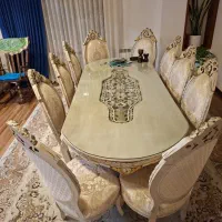 مبل استیل چوب گردو|مبلمان خانگی و میز عسلی|چالوس, |دیوار
