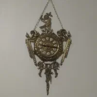 ساعت برنجی موتور اصلی بدون صدا