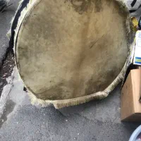 طبل پوستی داخل فلزی