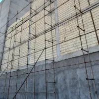 داربست فلزی.