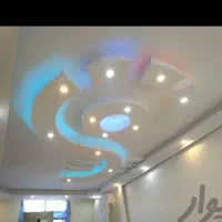 کناف به همراه نقاشی بتونه هالوژن وریسه ۶۰۰|خدمات پیشه و مهارت|رباط‌کریم, رباط‌کریم|دیوار