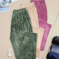 انواع شلوار مخمل و ساپورت تو خز  زنانه  رسید