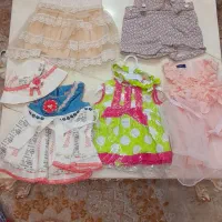 لباس دخترانه در سایز های مختلف نو|کفش و لباس بچه|اسلامشهر, شهرک الهیه|دیوار