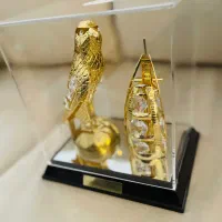 یکی از مجموعه های طلا کاری شده Arabia souvenirs|صنایع دستی و سایر لوازم تزئینی|تهران, تجریش|دیوار