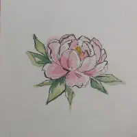 گل آبرنگی