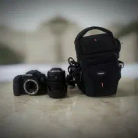 دوربین کنون 90d لنز18/135