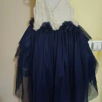 پیراهن دخترانه مدل طبقه ای پرنسسی مارک ترک|کفش و لباس بچه|گرگان, |دیوار