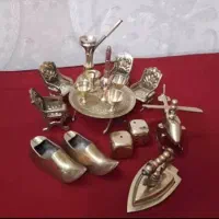 مجموعه وسایل برنجی