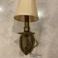 دیوار کوب برنجی|چراغ خواب و آباژور|تهران, نیاوران|دیوار