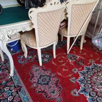 مبل سلطنتی همراه با غذا خوری|مبلمان خانگی و میز عسلی|بیله سوار, |دیوار