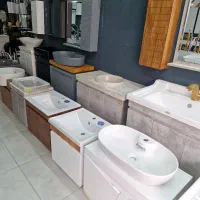 روشویی کابینتی و آینه‌باکس حاجی ابوطالبی رودهنd۵|لوازم سرویس بهداشتی|بومهن, |دیوار