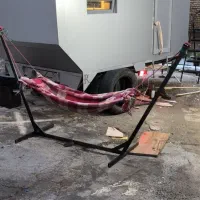 تخت معلق  و گهواره بزرگ