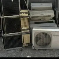 خریدار کولر سالم وسوخته دوتیکه وپنجریی