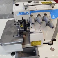 زیگزال E3چهار نخ میز پایه آبی سفید در حد