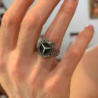 انگشتر مردانه نقره (وارداتی)