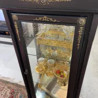 بوفه-چوبی|بوفه، ویترین، کنسول|امیدیه, |دیوار