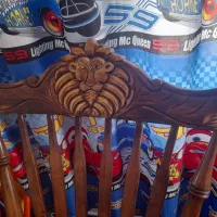 صندلی راک با چوب گردو