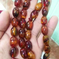 تسبیح کهربا کهنه اصل