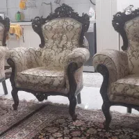 مبل سلطنتی ملایر منبت کاری شده