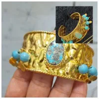 بدلیجات برنج آبکاری طلا