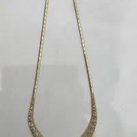 گردنبند طلا در حد نو ۳ درصد بالای تابلو