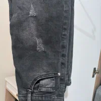 شلوار لی مشکی پسرانه ۸سال