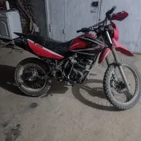 موتور تریل 200 مزائده|موتورسیکلت|تاکستان, |دیوار