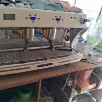 وسایل کامل کافه تریا با کابینت و سینک