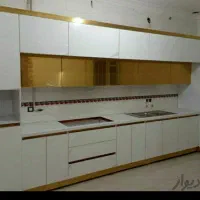 کابینت و دکوراسیون سینا چوب|کتابخانه، شلف، قفسههای دیواری|چهاردانگه (تهران), |دیوار