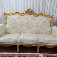 مبل سلطنتی ۹ نفره دسته متکایی|مبلمان خانگی و میز عسلی|خوی, |دیوار