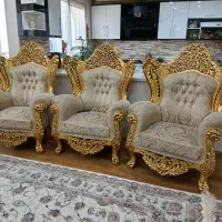 مبلمان ۹نفره بسیار تمیز مناسب جهیزیه|مبلمان خانگی و میز عسلی|قدس, شهرک دانش|دیوار