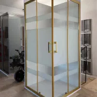 کابین دوش دور دوشی پارتیشن شیشه ای