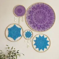 دیوارکوب (ماندالاهای ) دستبافت