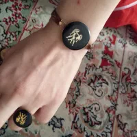 د دستبند و انگشتر مس