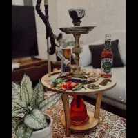 استند مزه و قلیون چادرمسافرتی