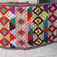 دو عدد چیت رنگی|فرش|ایلام, |دیوار