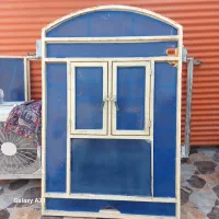 پنجره جا کولردار. اندازه عرض ۱۲۳×۱۸۹ ارتفاع سانت