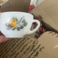 یک دست فنجان سیب گلابی اصل