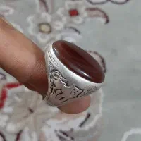 انگشتر نقره مردانه کهنه و قدیمی