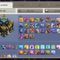 فروش اکانت کلش اف کلنز تان ۱۷|کنسول، بازی ویدئویی و آنلاین|مرودشت, ابوذر شمالی|دیوار