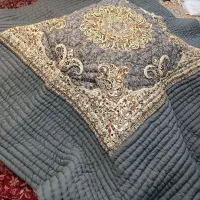 لحاف کرسی دست دوز مدل پویان 3.5 در 3.5 فول امکانات|رختخواب، بالش، پتو|تهران, شهرک ولیعصر جنوبی|دیوار