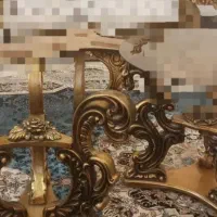 مبل سلطنتی ۹ نفره|مبلمان خانگی و میز عسلی|بروجرد, |دیوار